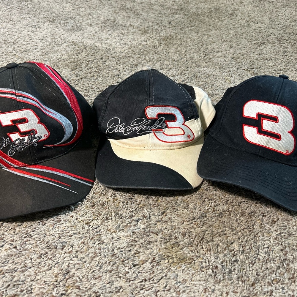 Lot of Dale Earnhardt Hats